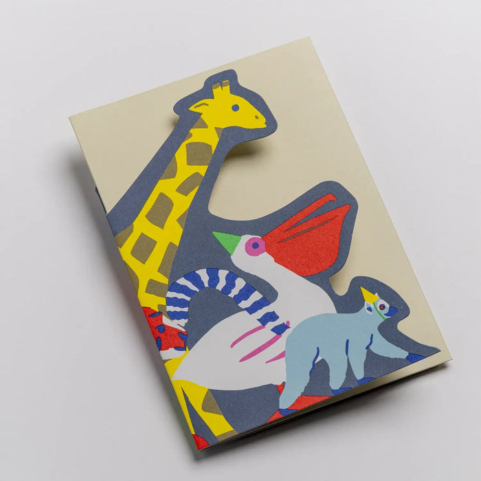 Grusskarte-Zierharmonikakarte-mit-Umschlag-Format-A6-Naomi-_Wilkinson-Orchid-LAser-Cut-Animal-_Parade-Card-Produktansicht-1
