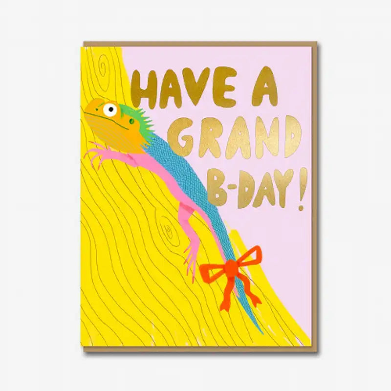 Grusskarte-mit-umschlag-format-A6-von-Carolyn-Suzuki-text-Have-A-Grand-B-Day_Produktansicht