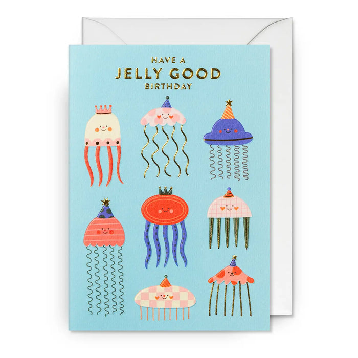 Karte mit Umschlag / Have a Jelly Good Birthday / Molly Egan