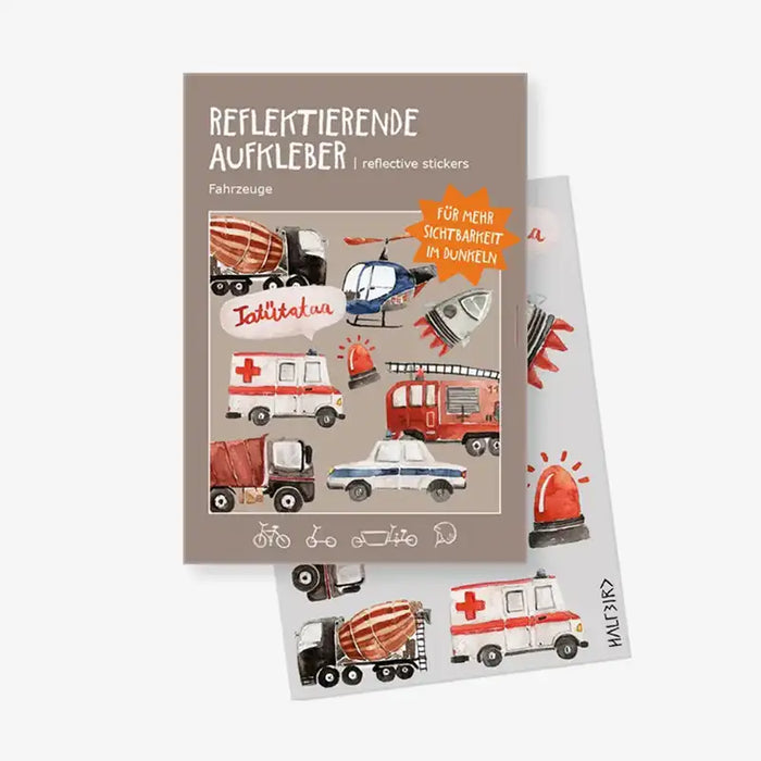 Halfbird-reflektierende-Aufkleber-Fahrzeuge-PocketEdition-Produkt-und-verpackung