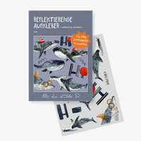 Halfbird-reflektierende-Aufkleber-Hai-PocketEdition-Produkt-und-verpackung