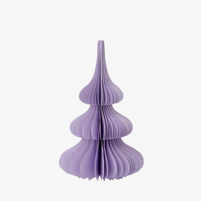 Honeycomb-Baum-Spruce-Groesse-H20cm-FArbe-Lavender-Aufgestellt-produktansicht-vorn