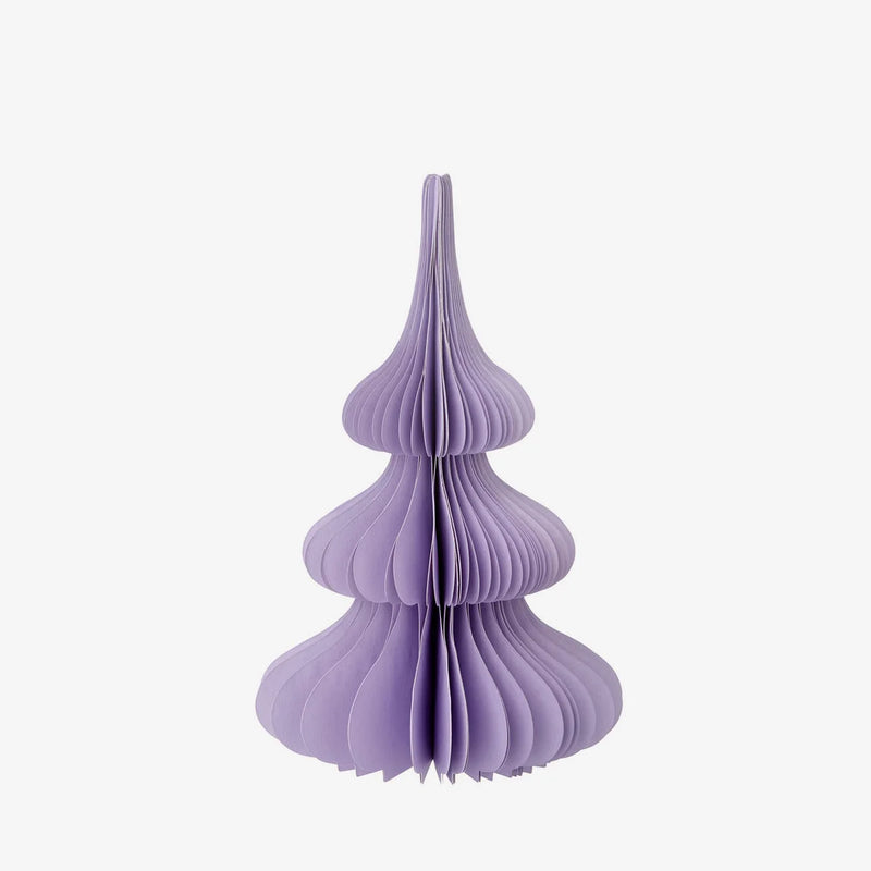 Honeycomb-Baum-Spruce-Groesse-H20cm-FArbe-Lavender-Aufgestellt-produktansicht-vorn