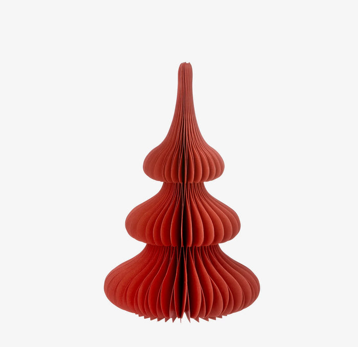 Honeycomb-Baum-Spruce-Groesse-H24cm-FArbe-Ruby-Aufgestellt-produktansicht-vorn