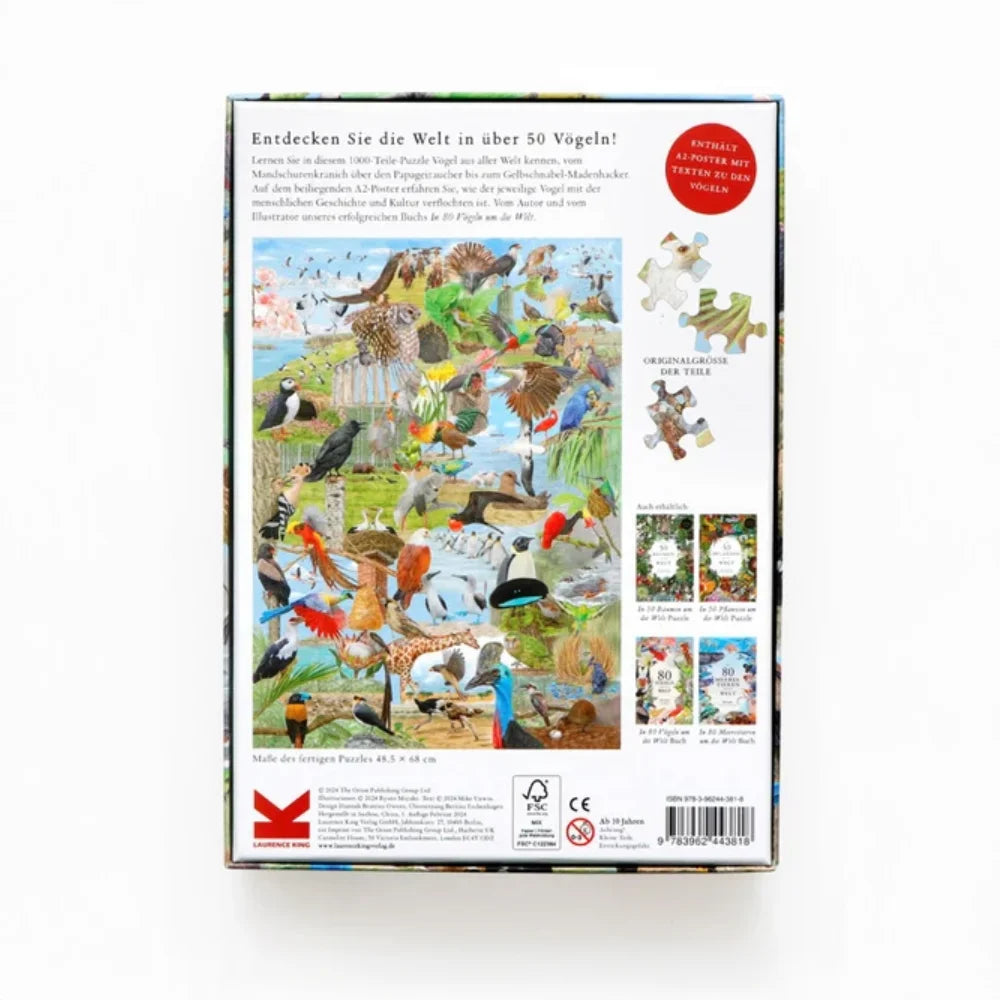 In-50-Voegeln-um-die-Welt-1000-teilige-puzzle-box-cover-von-hinten