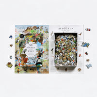 In-50-Voegeln-um-die-Welt-1000-teilige-puzzle-box-geoeffnet-mit-inhalt-und-Beschreibung