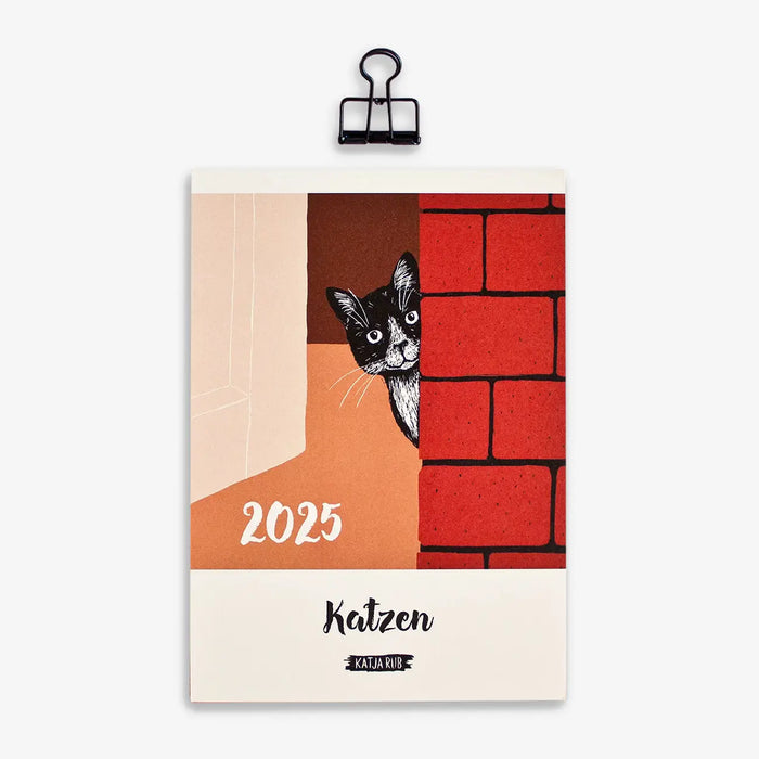 Jahreskalender / 2025 / A5 / Katzen