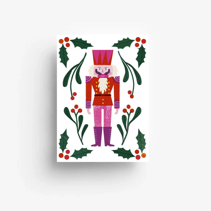 Jung-wie-Alt-Postkarte-A6-Nussknacker-Weihnachten-Produktansicht-vorn