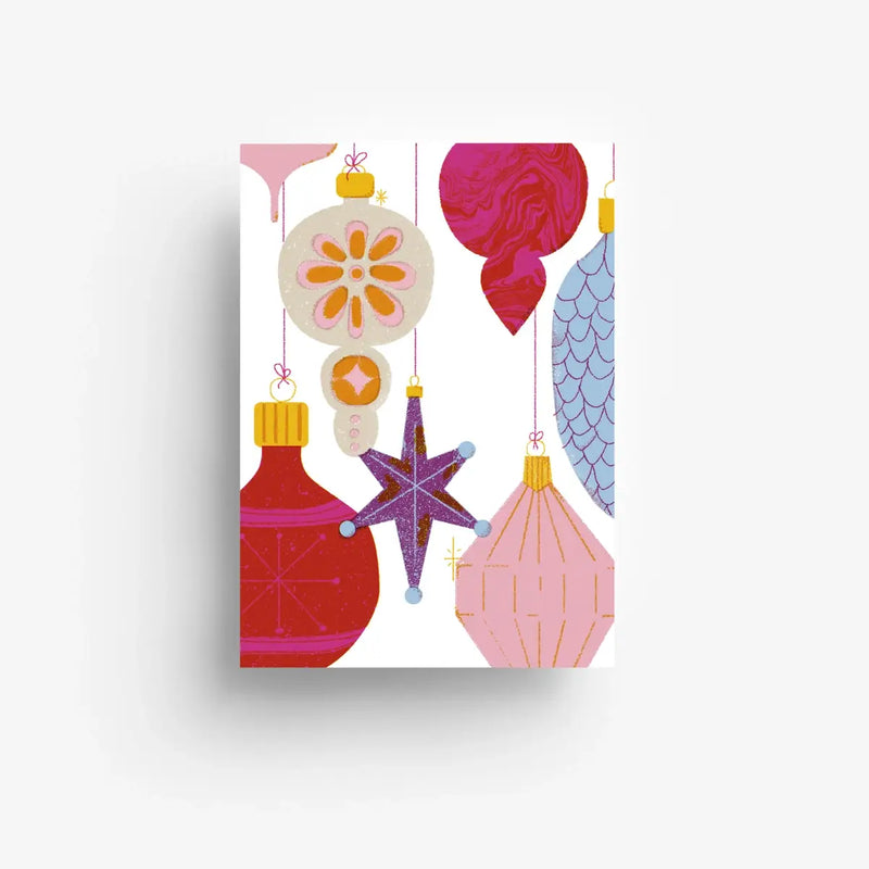 Jung-wie-Alt-Postkarte-A6-Weihnachtsbirnen-Produktansicht-cover-vorn