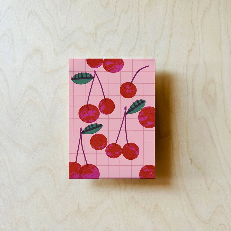 Postkarte / Kirschen