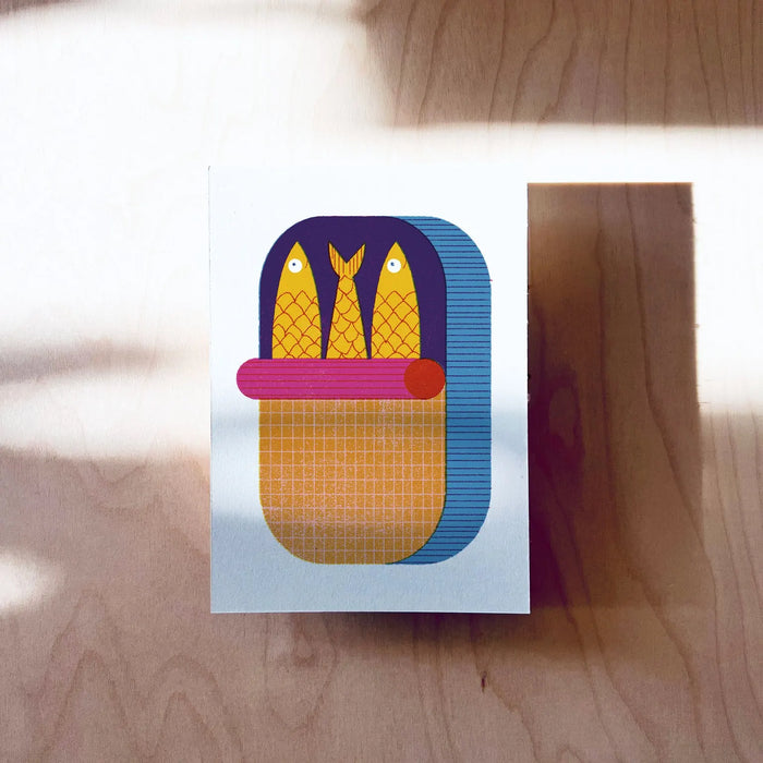 Postkarte / Sardinen