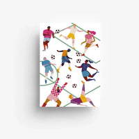 Postkarte / Fußball