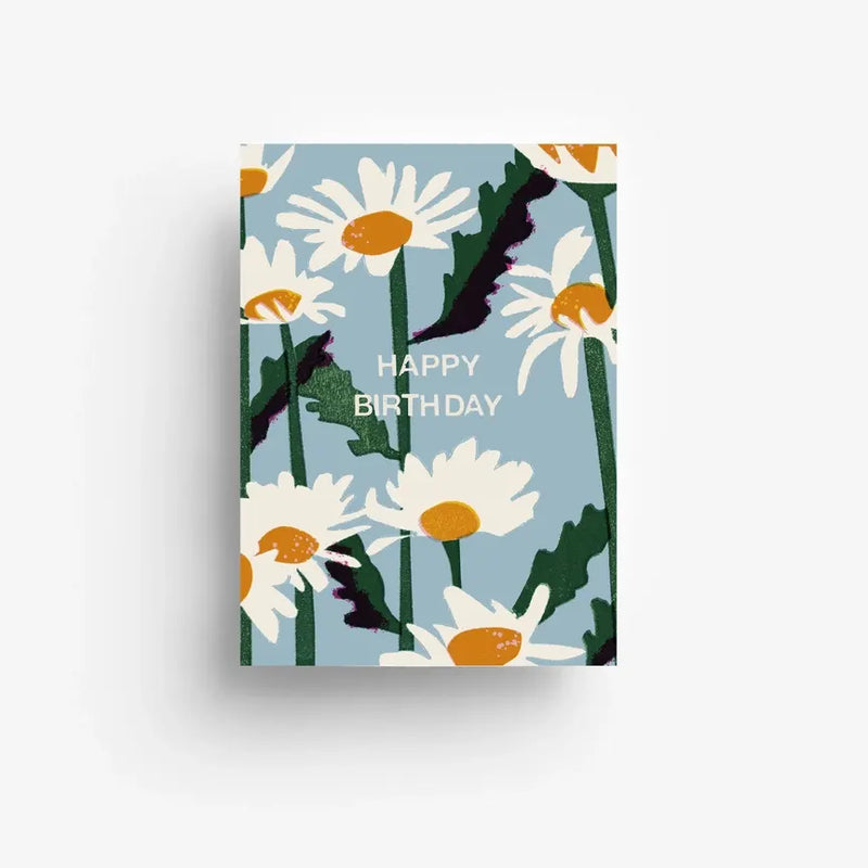 Postkarte / Geburtstagsblumen
