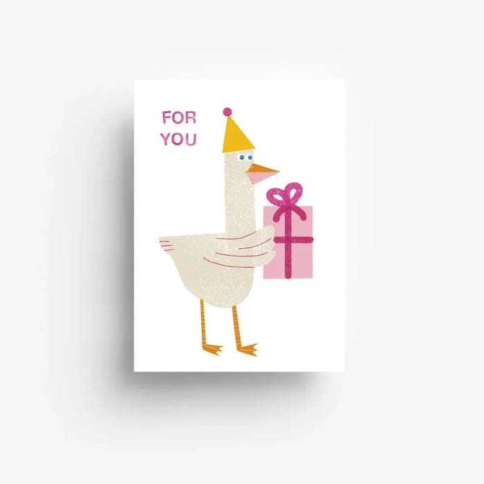Postkarte / Birthday Duck