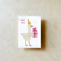 Postkarte / Birthday Duck