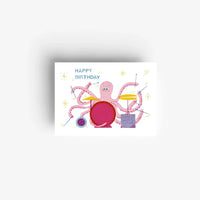 Postkarte /Happy Birthday Krakke