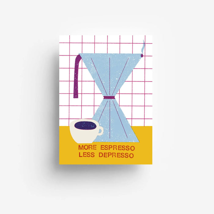 Postkarte / Espresso