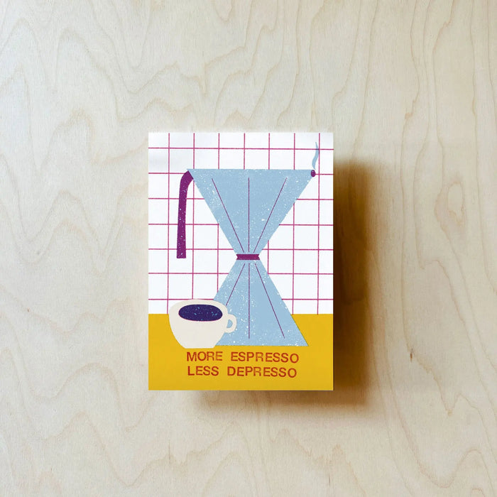 Postkarte / Espresso