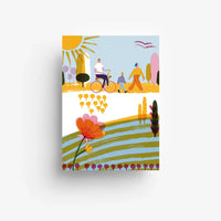 Postkarte / Summer Hill