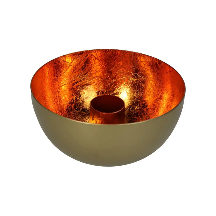 Candle holder / Kerzenhalter / Kerzenständer / Orange