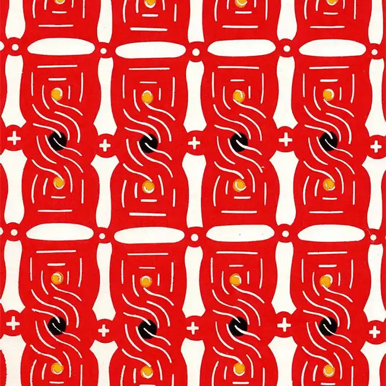 KAtazome-Shi-Bogen-Ausschnitt-Motiv-red-Shape-Pattern-2