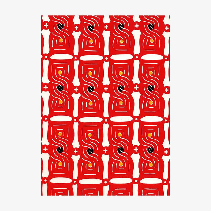 KAtazome-Shi-Bogen-Ausschnitt-Motiv-red-Shape-Pattern