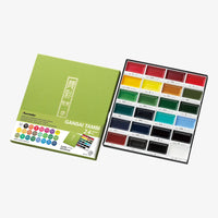 Gansai Tambi / Aquarellfarben / Aquarellset mit 24 Farben