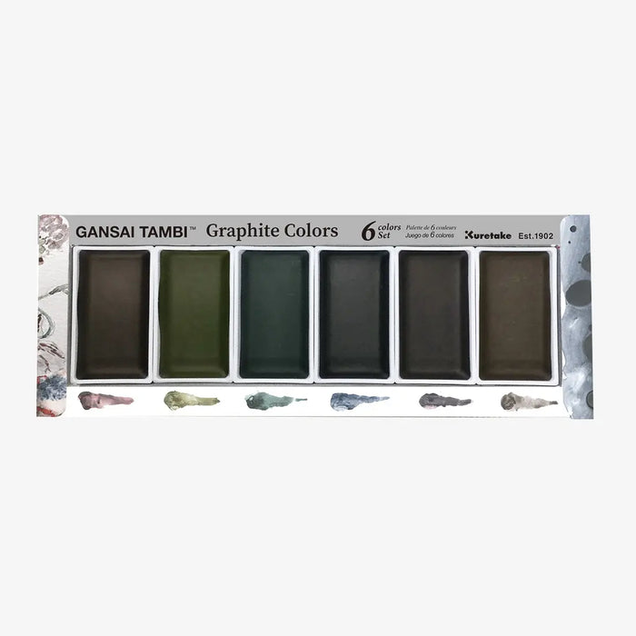 GANSAI TAMBI / Graphite Colors / 6 color set
