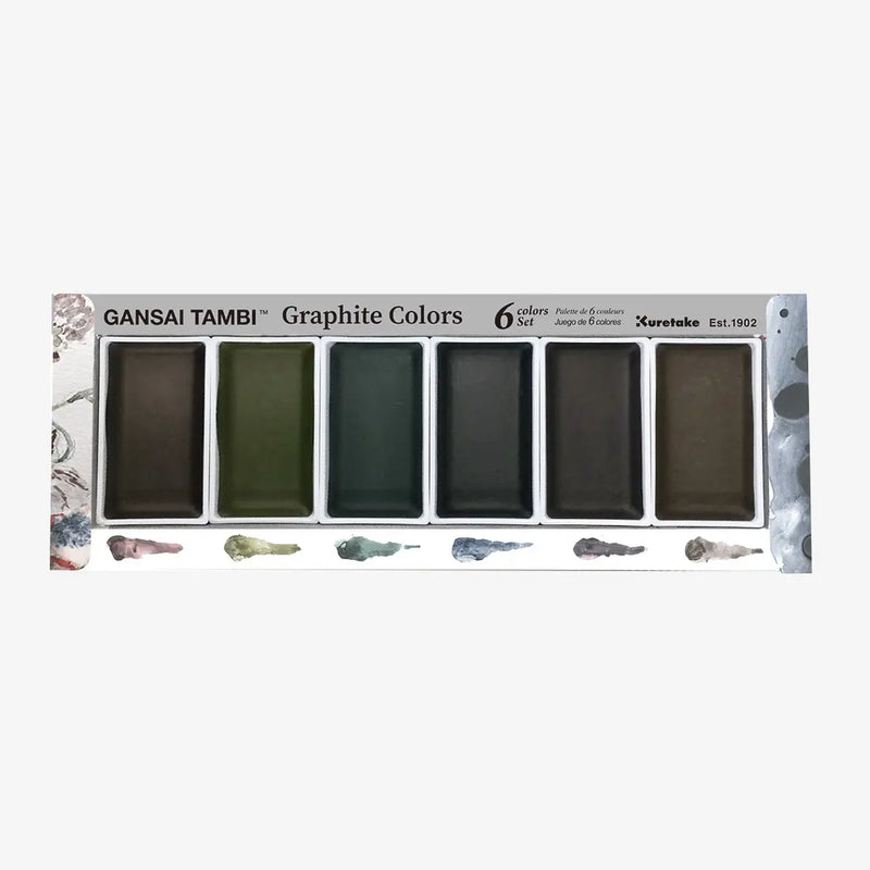 GANSAI TAMBI / Graphite Colors / 6 color set