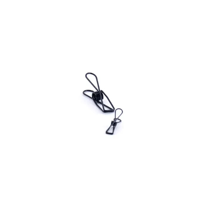 Clip / Drahtclip / Fischclip / Büro / Schwarz / 13x55 mm