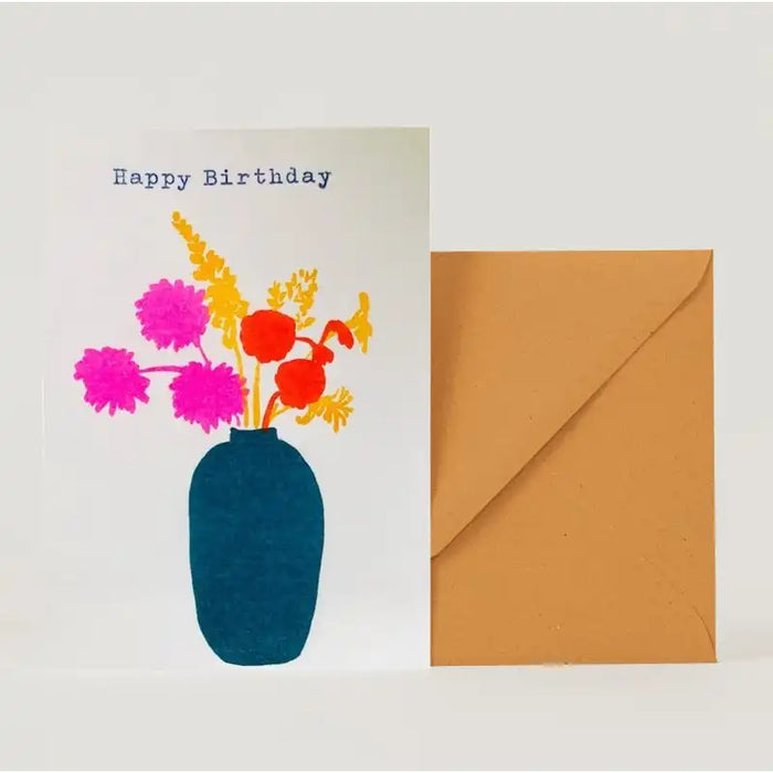 Grusskarte / Birthday Flowers