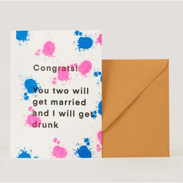 Grusskarte / You two will get married