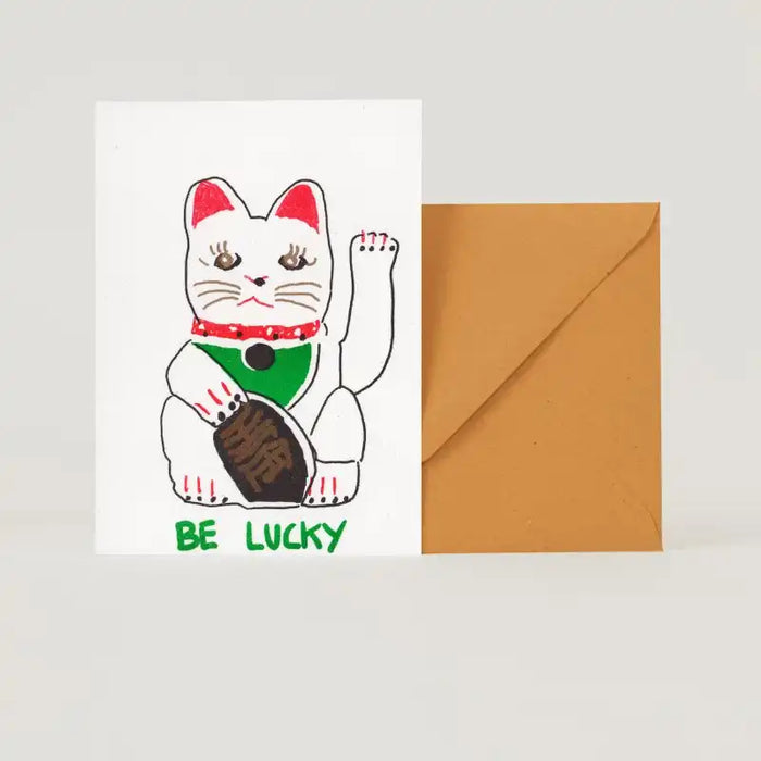 Grusskarte / Be Lucky