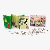 Laurence-king-verlag-Puzzle-fuer-Erwachsene-Die-grosse-feministische-Kunstparty-Puzzle1000teilig-verpackung-mit-Inhalt-2