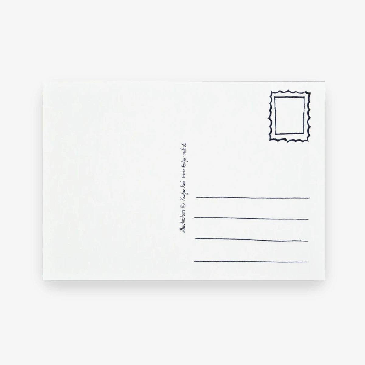 Katja-Rub-A6-Adventskalender-Postkarte-Waschbaer-Produktansicht-hinten