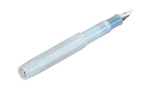 Kaweco-Lunar-Sport-LightBlue-FP-Fueller-geoeffnet-Kappe-hinten-Aufgesteckt-Ansicht-von-Hinten