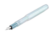 Kaweco-Lunar-Sport-LightBlue-FP-Fueller-geoeffnet-Kappe-hinten-Aufgesteckt-seitliche-Ansicht