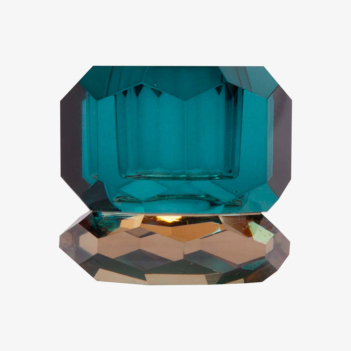 Kerzenstaender-Kristallhalter-eckig-mit-Facetten-Farbe-petrol-Champagner-Groesse-4_5-x-4_5-x4_5cm-2