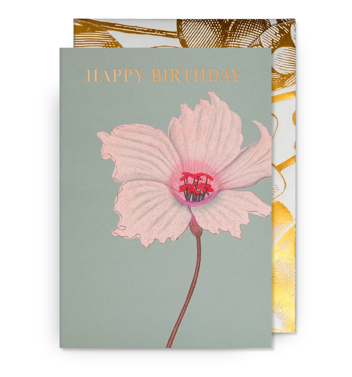 Grusskarte / Klappkarte mit weissem Umschlag / Happy Birthday Monfonia Filia