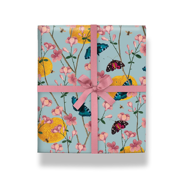 Geschenkpapier / Kew Gardens / Pink Wood Cirtron