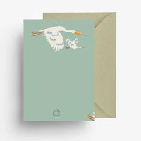 Klappkarte-A6-mit-Umschlag-Motiv-Storch-produktansicht-Rueckansicht
