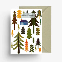 Klappkarte-A6-mit-Umschlag-Motiv-Wald-produktansicht