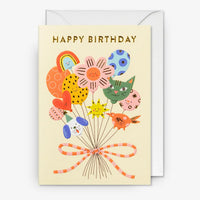 Klappkarte-mit-Umschlag-Format-A6-109x155mm-Designer-Molly-Egan-Motiv-Happy-Birthday-Balloon-Bouquet