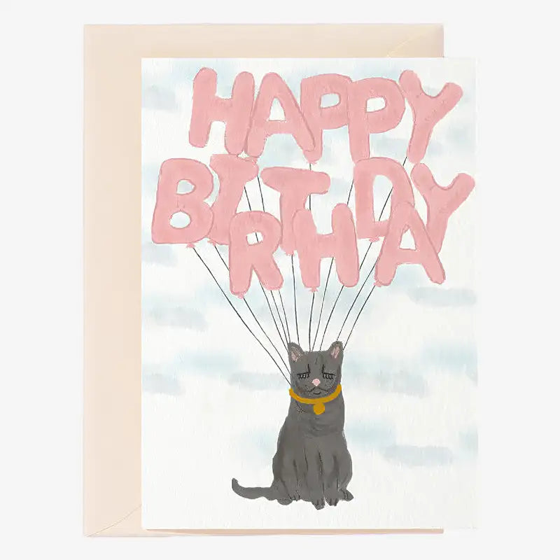 Klappkarte-mit-Umschlag-Format--113x160mm-Designer-Nelly-Castro-Motiv-Flower-Happy-Birthday-cat