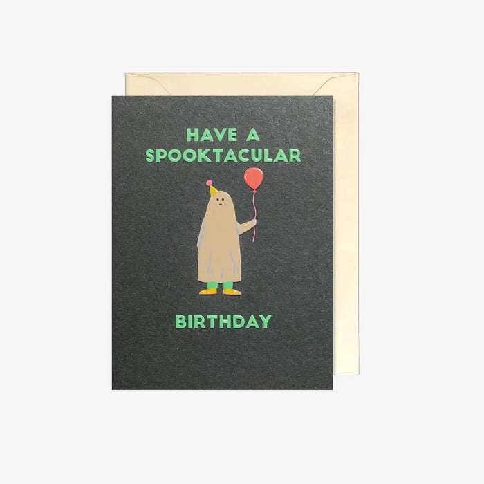Klappkarte-mit-umschlag-Minikarte-9x12cm-Naomi-Wilkinson-Text-Ghost-Have-a-Spooktacular-Birthday-Produktansicht