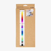 Kreativ-Multi-Marker-Standardfarben-24er-Set-Acryl-non-permanent-4mm-Strichstaerke-Alle-Stifte-in-Verpackung-Ansicht