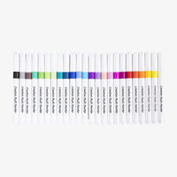 Kreativ-Multi-Marker-Standardfarben-24er-Set-Acryl-non-permanent-4mm-Strichstaerke-Alle-Stifte-ohne-Verpackung-Ansicht-geschlossen
