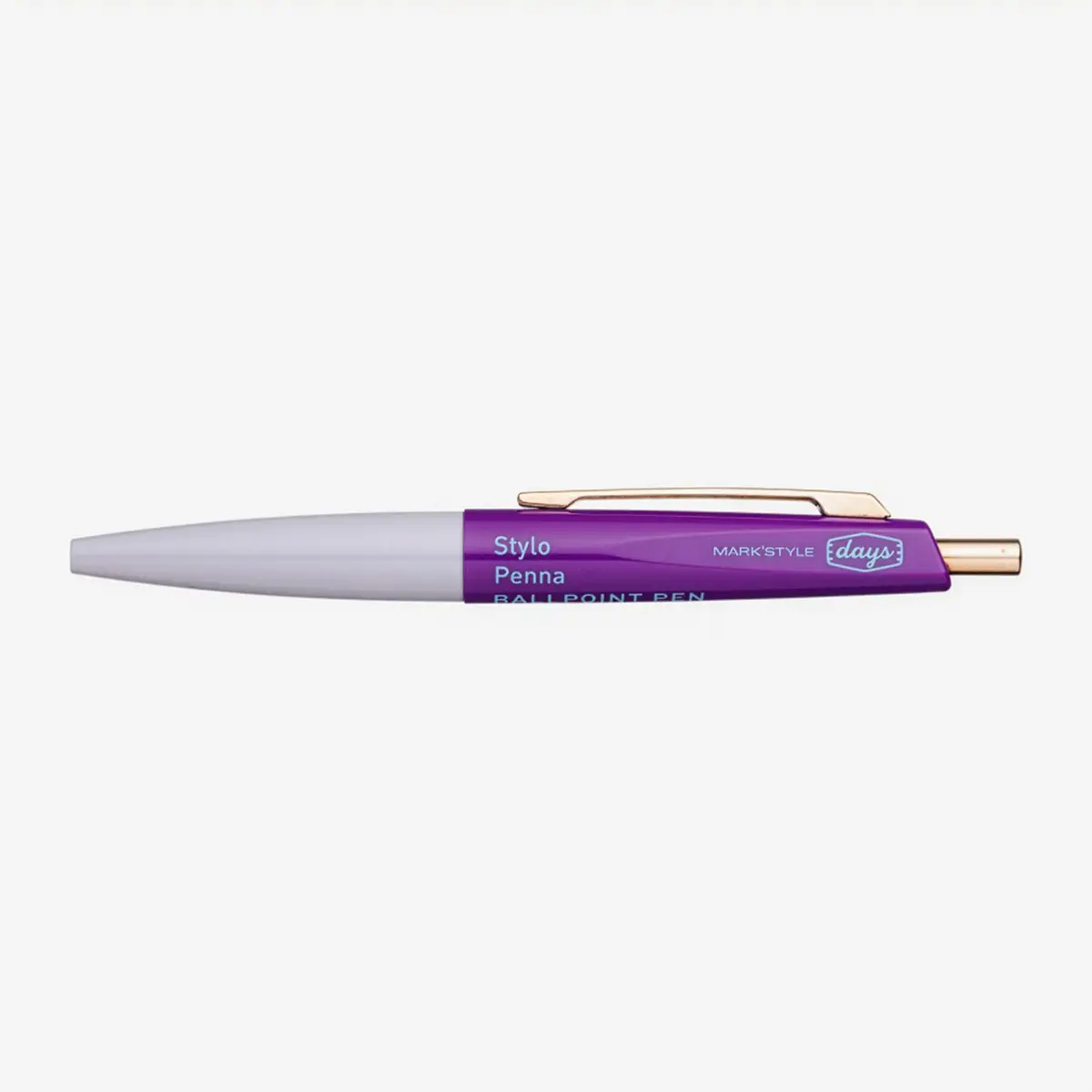 Kugelschreiber-Mini-Ballpoint-Pen-Anterique-DAYS-Gray-Purple-Produktansicht