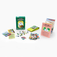 Kunstbox-Claude-Monet-10jahren-Laurence-King-Verlag-Produkt-Verpackung-Box-cover-oben-und-kompletter-inhalt