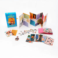 Kunstbox-Frida-KAhlo-10jahren-Laurence-King-Verlag-Produkt-Verpackung-Box-cover-oben-und-kompletter-inhalt
